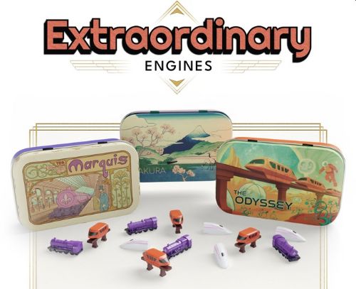 Extraordinary Engines Deluxe Plastic Train Set